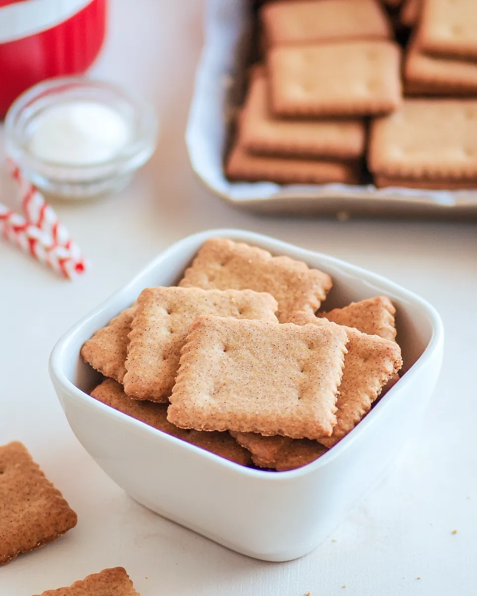 Delicious Cinnamon Graham Crackers shot
