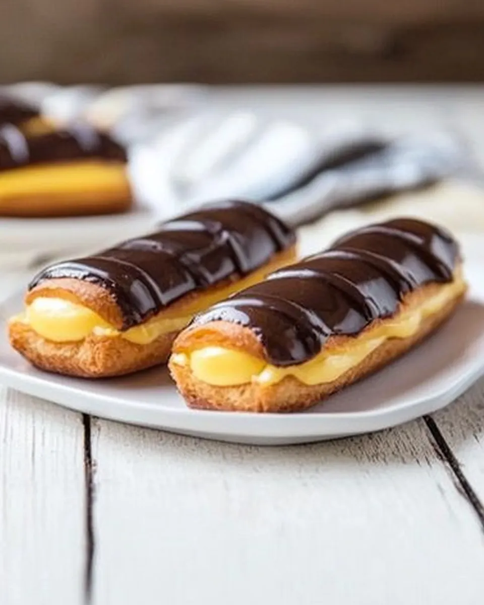 Best Classic Eclairs shot