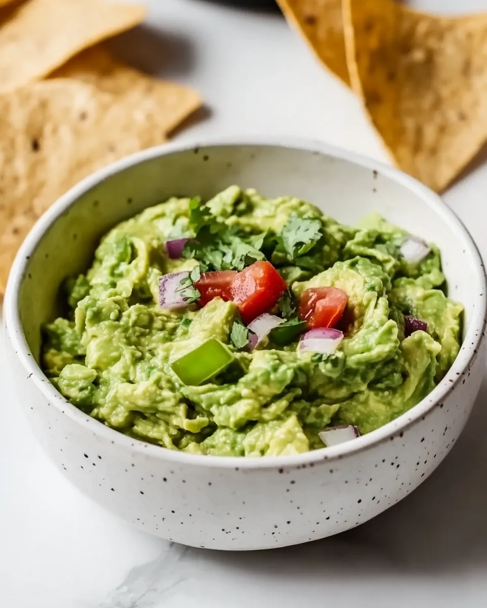 Quick Classic Guacamole shot