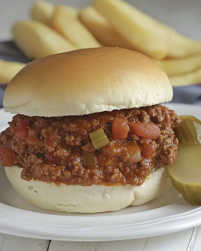 Homemade Classic Homemade Sloppy Joes: A 20-Minute Family Favorite photo
