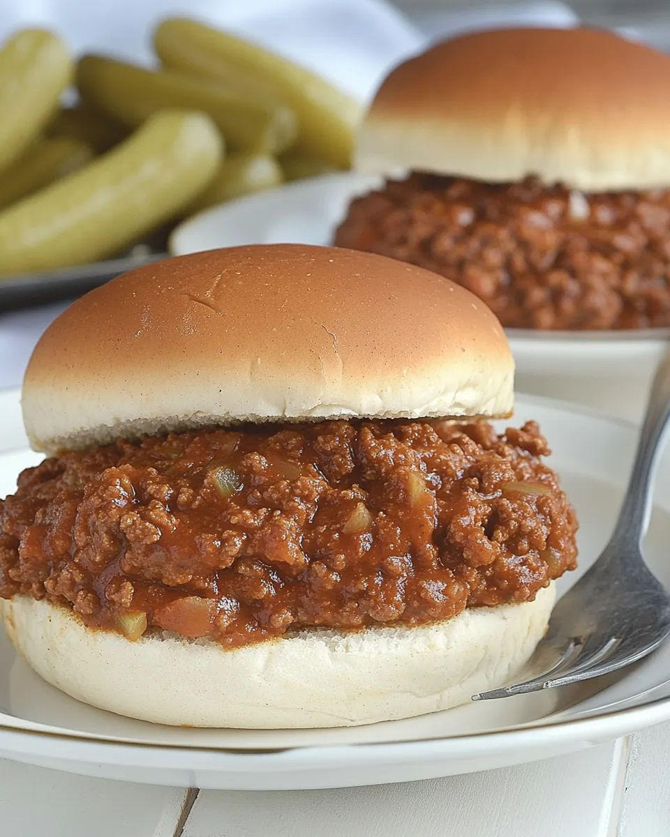 Delicious Classic Homemade Sloppy Joes: A 20-Minute Family Favorite dish photo