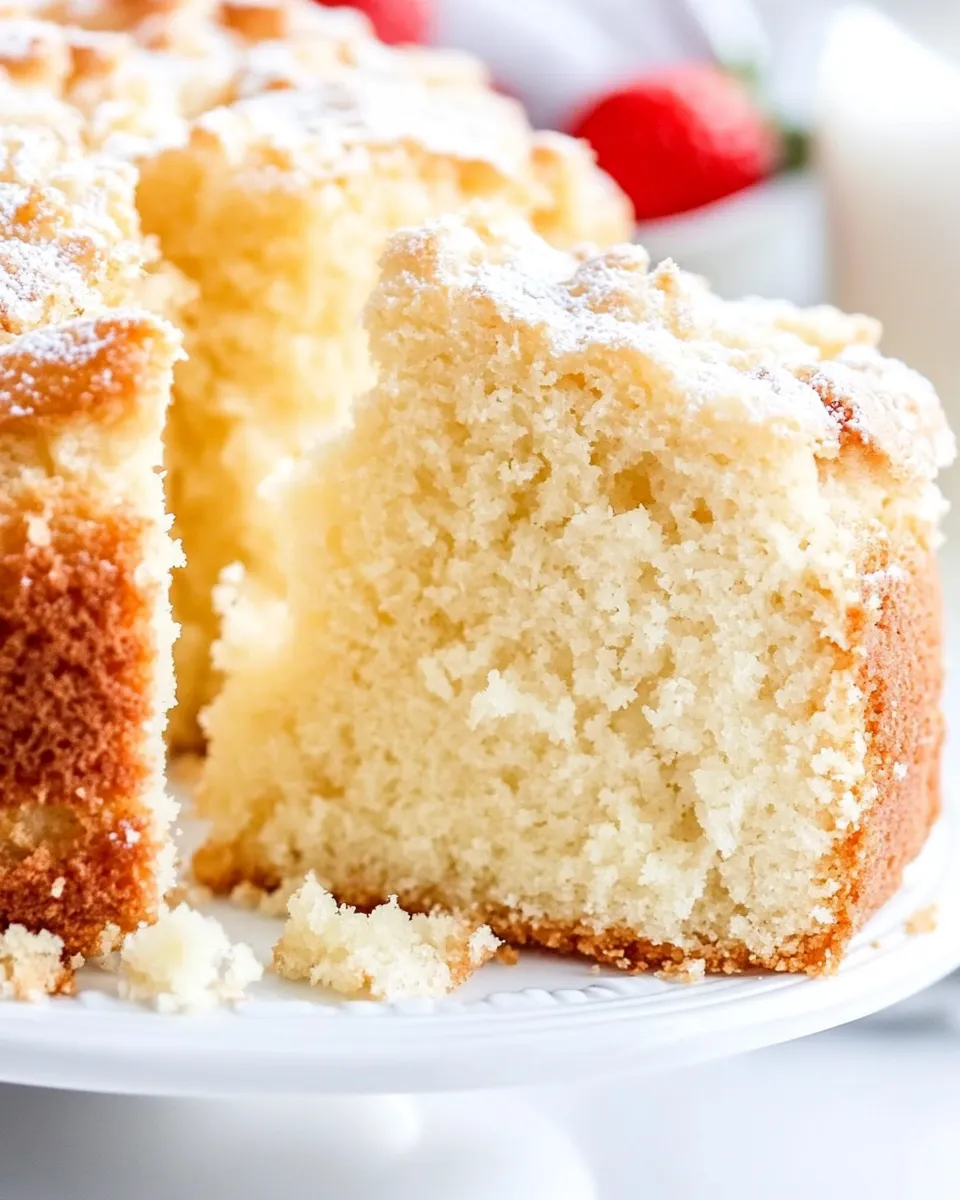 Easy Classic Southern Pound Cake recipe photo