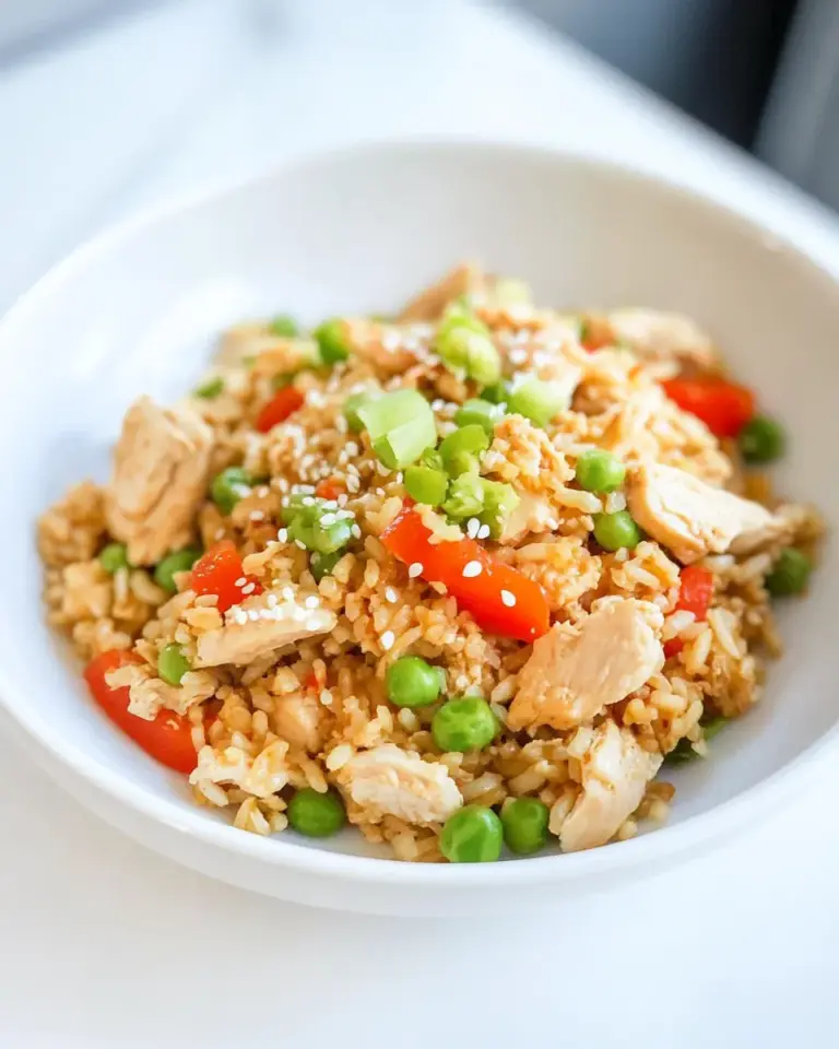 Homemade Clean Eating Chicken Fried Rice photo