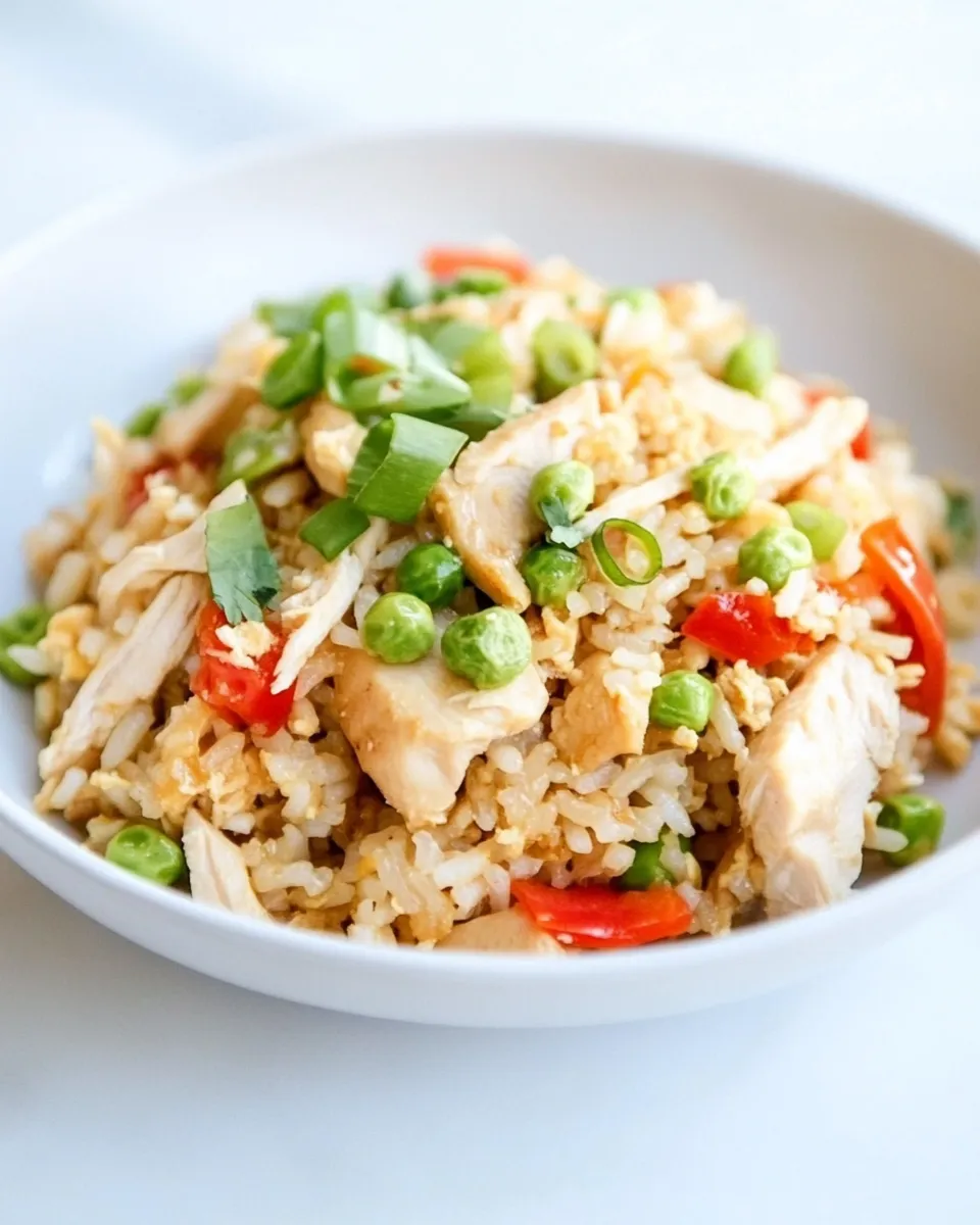 Quick Clean Eating Chicken Fried Rice recipe photo