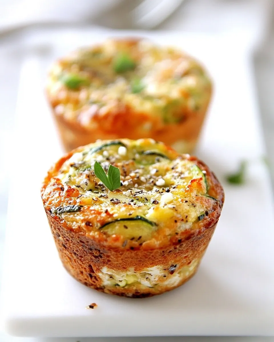 Delicious Clean Egg Zucchini Muffins image
