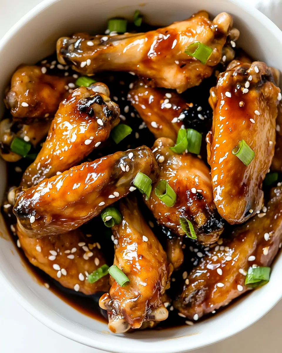 Delicious Coca-Cola Chicken Wings image