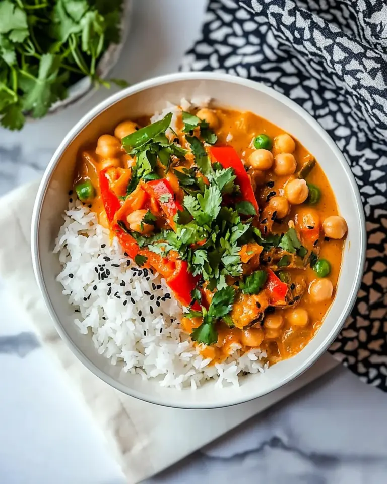 Easy Coconut Chickpea Curry photo