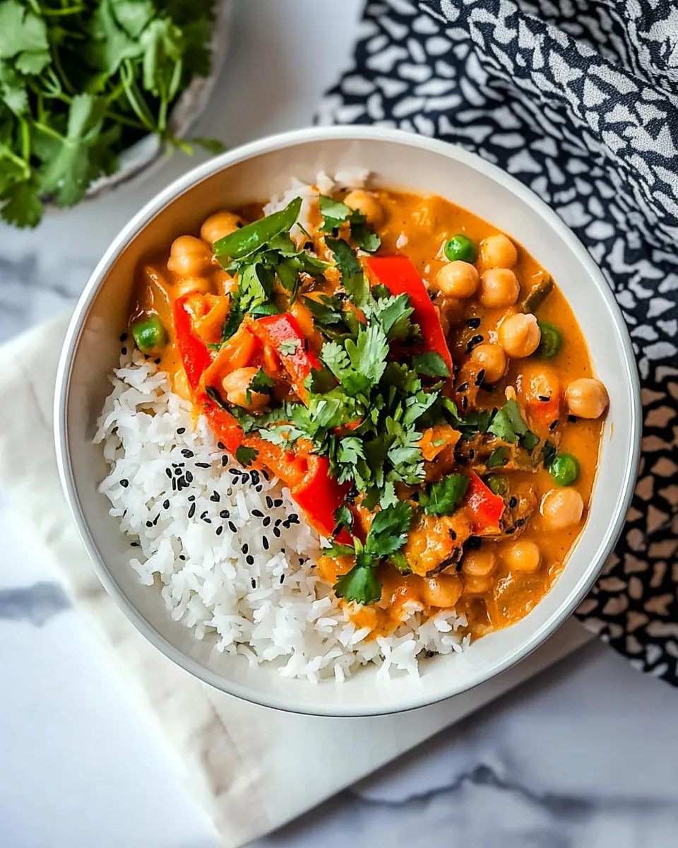 Easy Coconut Chickpea Curry photo