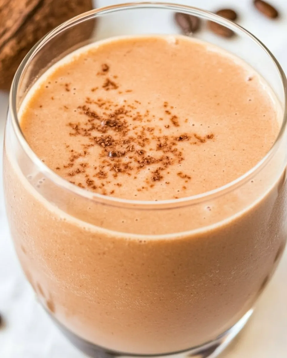 Delicious Coconut Coffee Smoothie image