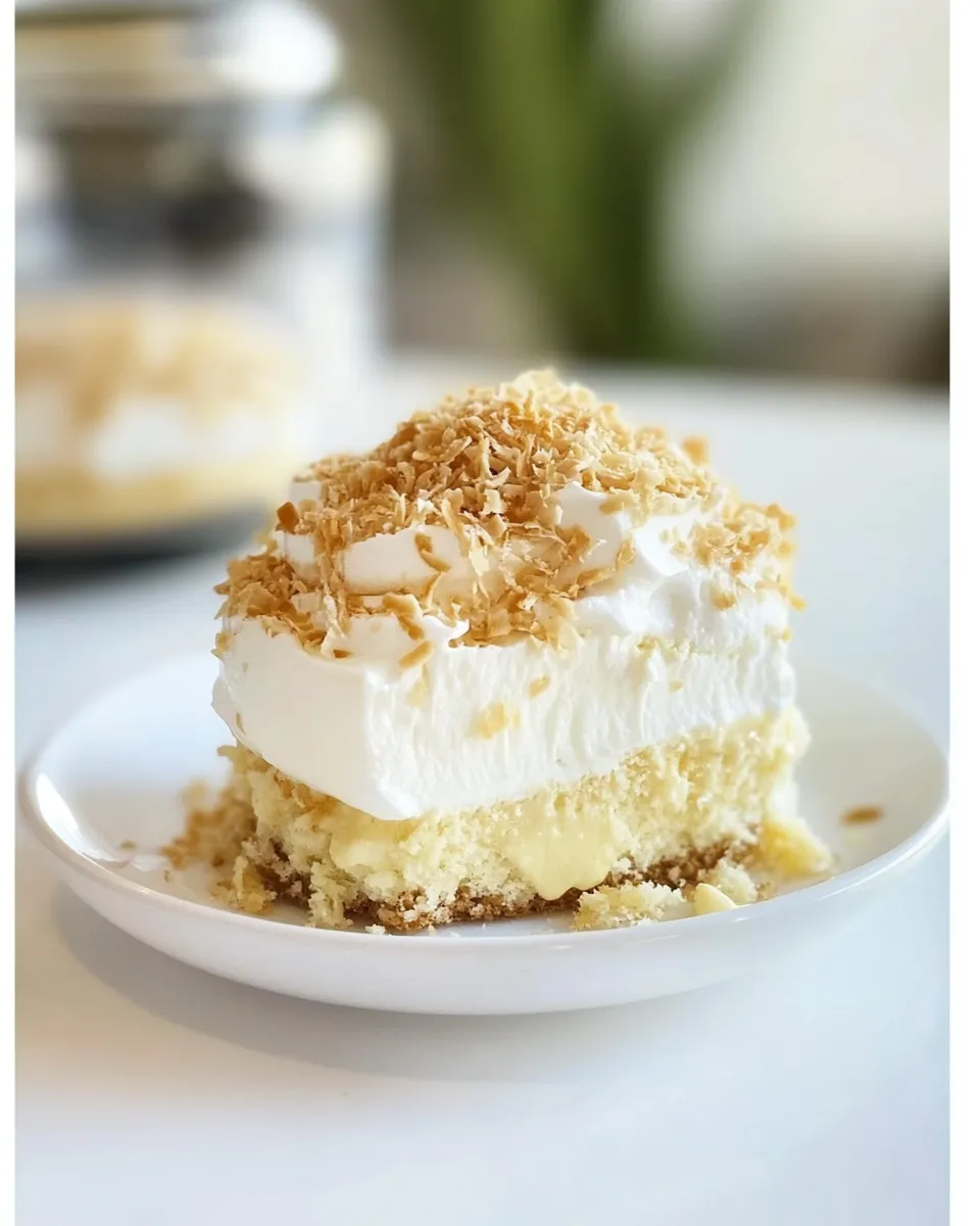 Easy Coconut Cream Dessert recipe photo