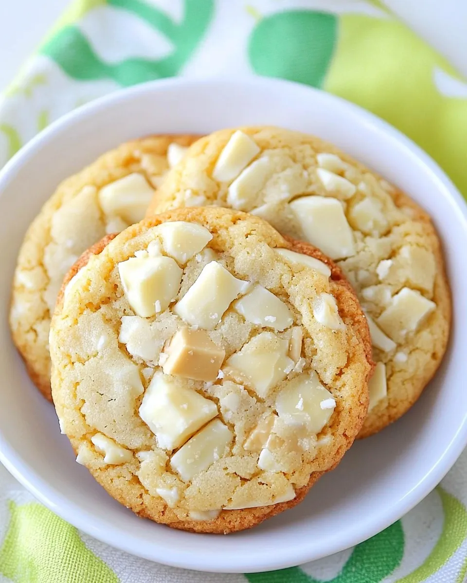 Homemade Coconut White Chocolate Chunk Cookies photo