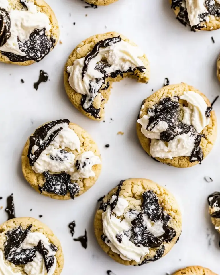 Homemade Cookies and Cream Cookies photo