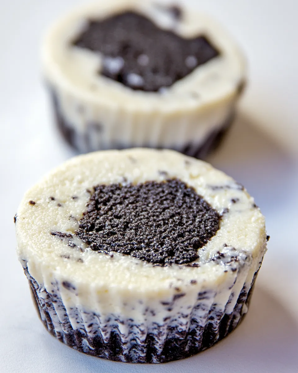 Classic Cookies and Cream Mini Cheesecakes image