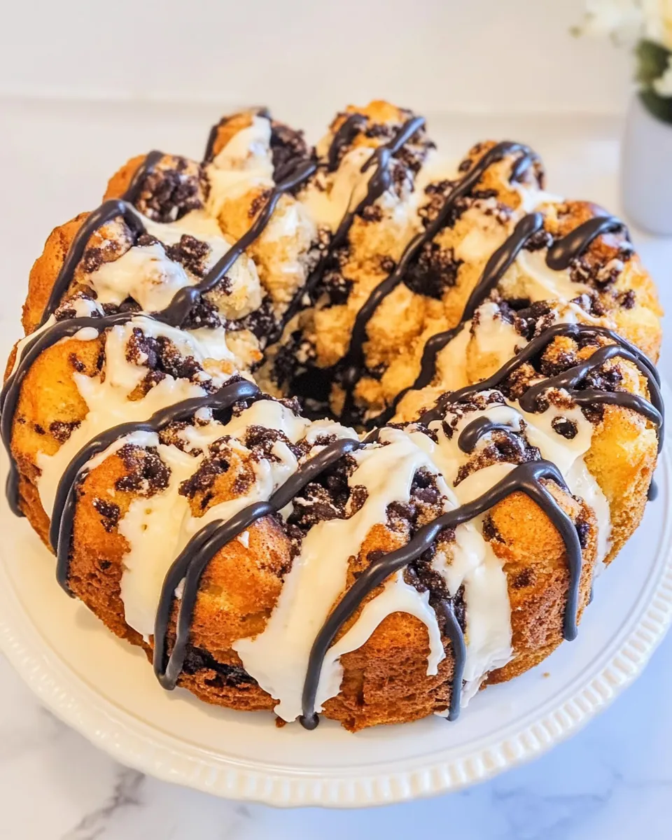 Homemade Cookies and Cream Monkey Bread photo