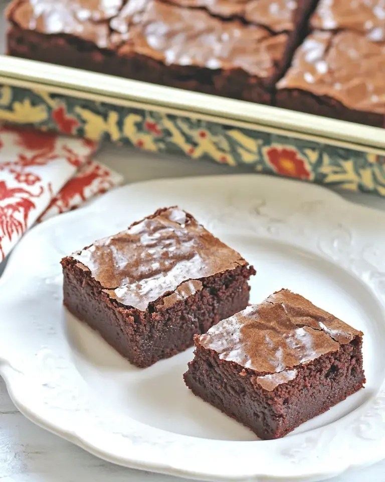 Homemade Cook's Illustrated Chewy Brownies photo