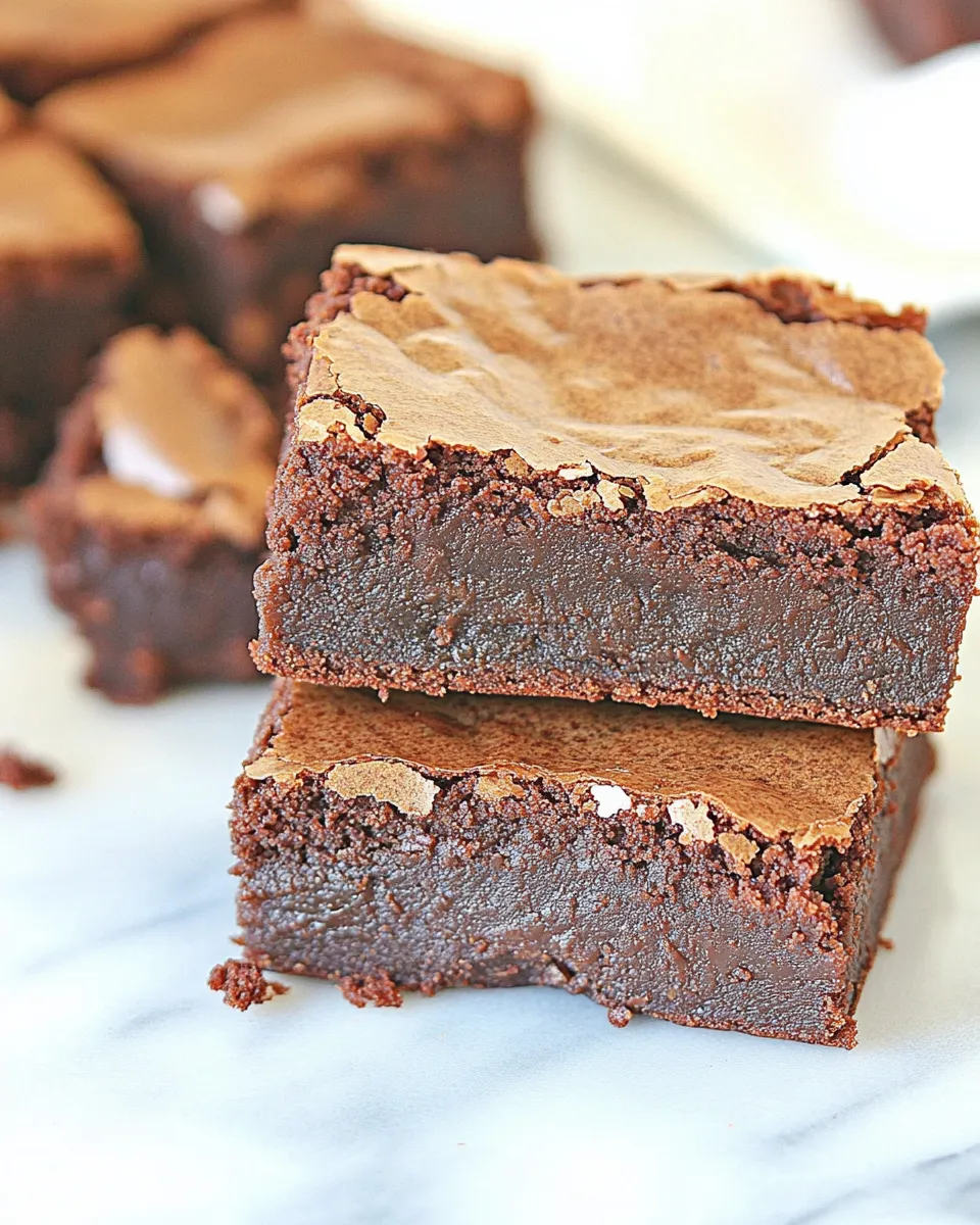 Classic Cook's Illustrated Chewy Brownies image