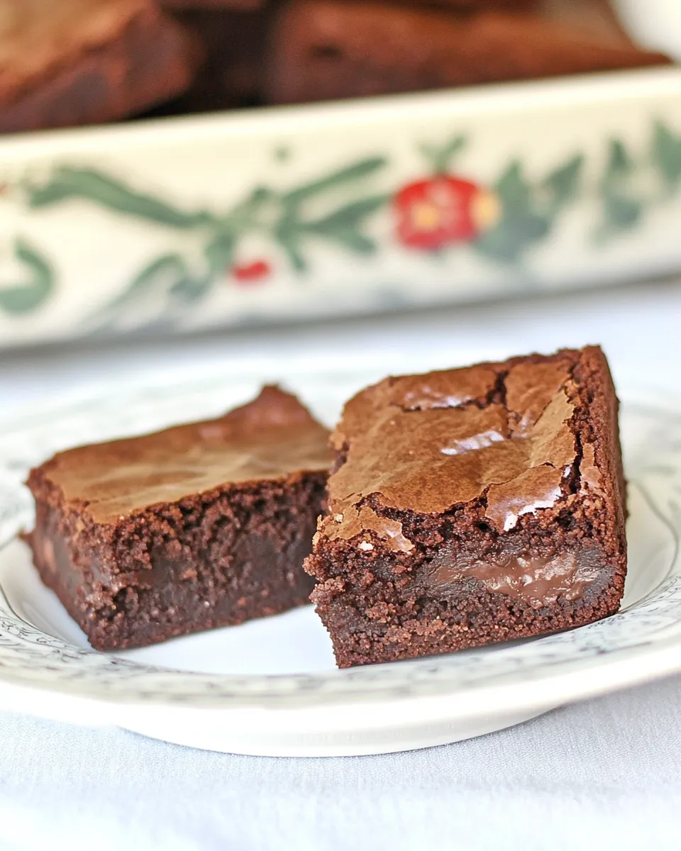 Easy Cook's Illustrated Chewy Brownies recipe photo