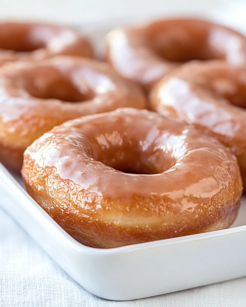 Easy Copycat Krispy Kreme Doughnuts recipe photo