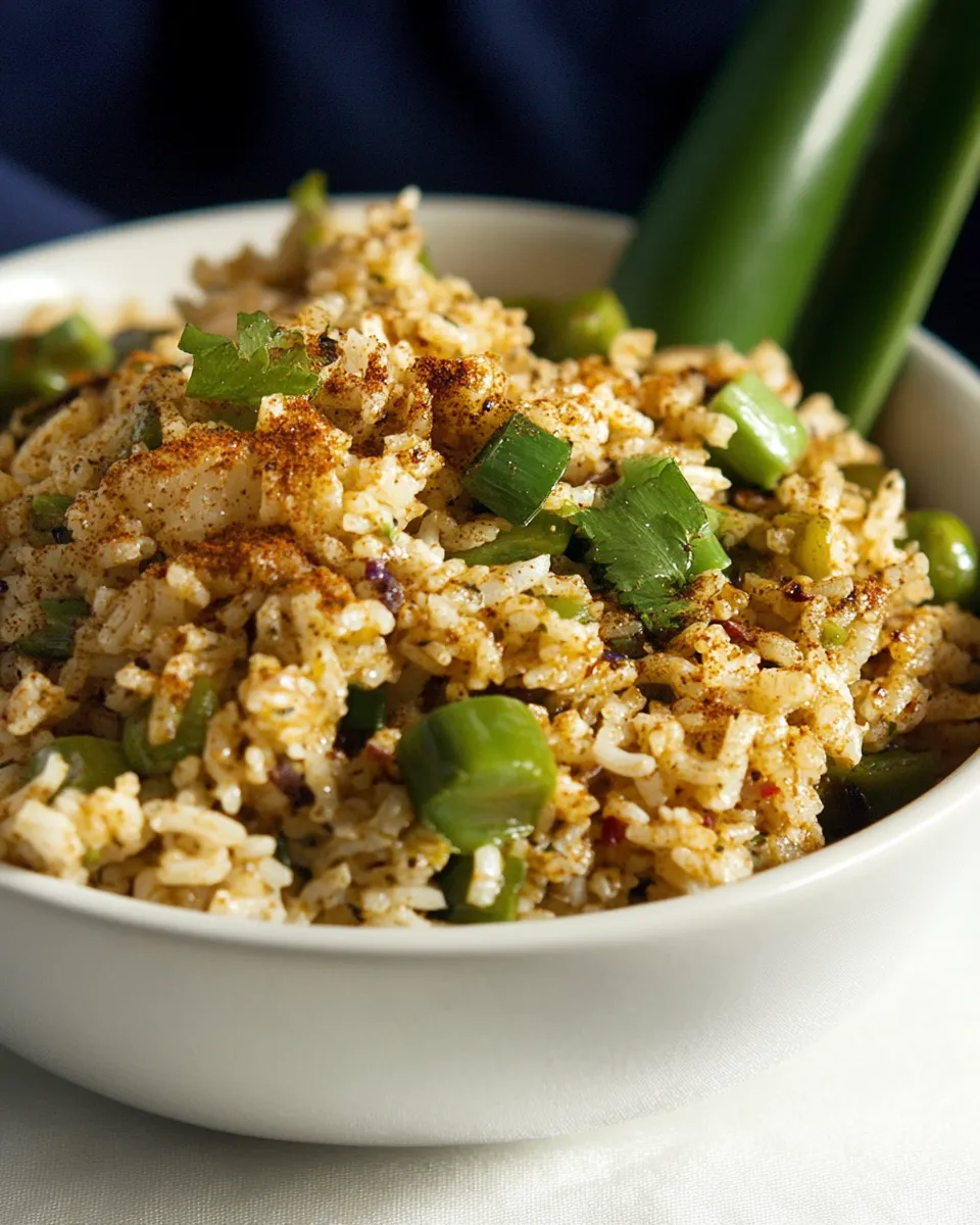 Savory Copycat Popeyes Cajun Rice shot