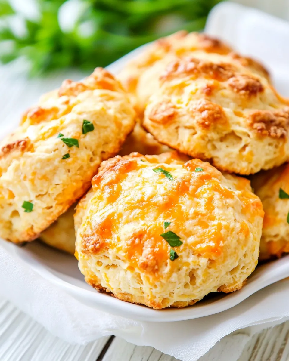 Delicious Copycat Red Lobster Cheddar Bay Biscuits image