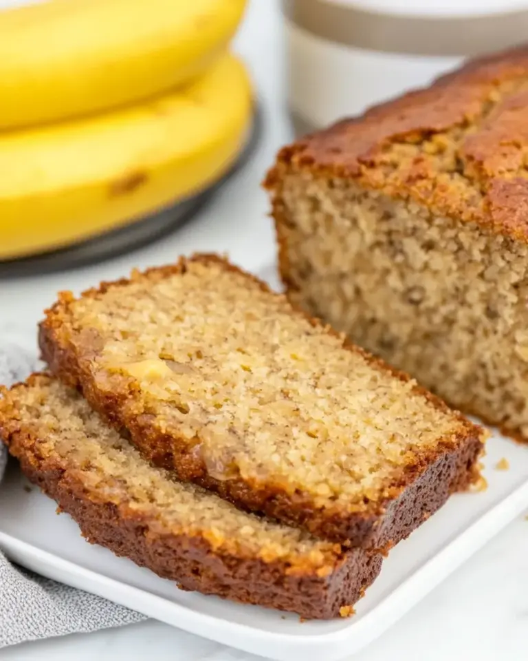 Homemade Cottage Cheese Banana Bread photo