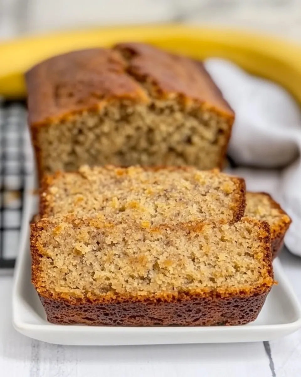 Easy Cottage Cheese Banana Bread recipe photo
