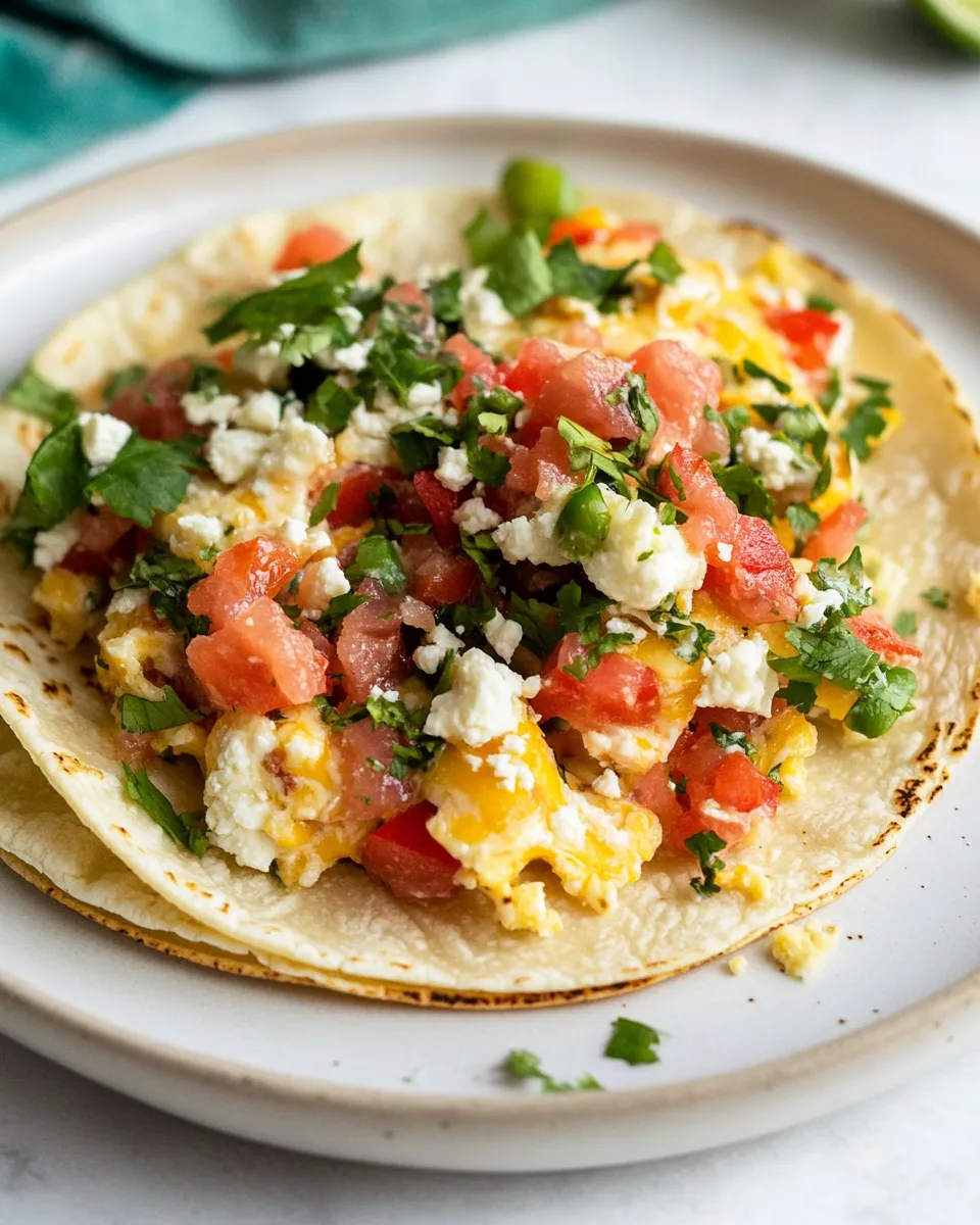 Classic Cottage Cheese Breakfast Tacos image