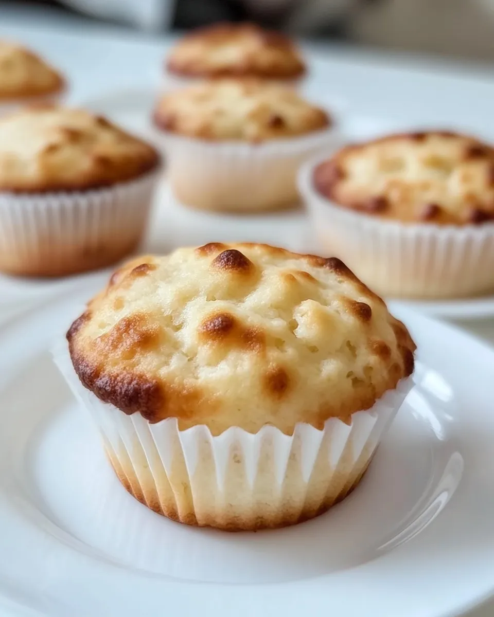 Easy Cottage Cheese Muffins recipe photo