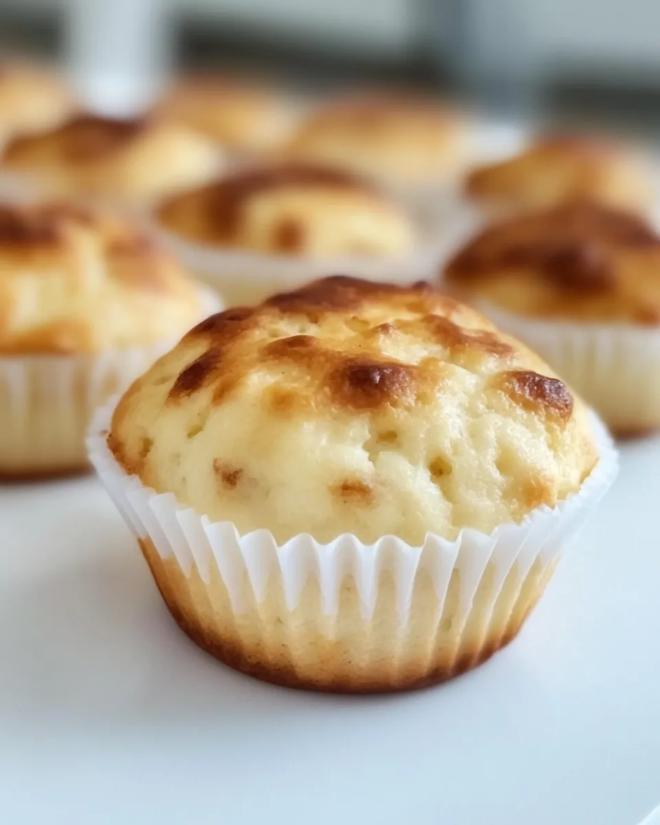 Delicious Cottage Cheese Muffins shot