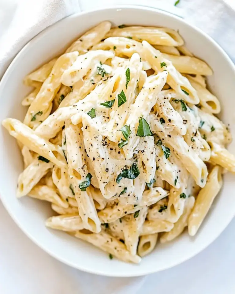 Homemade Creamy Goat Cheese Pasta photo
