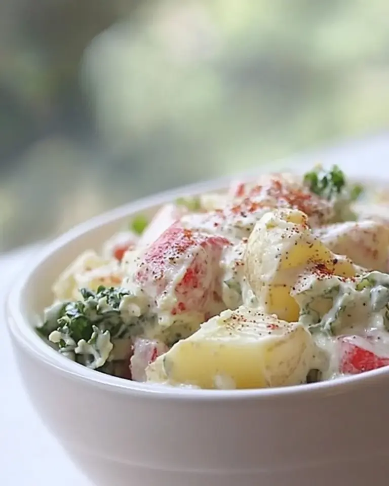 Homemade Creamy Kale Potato Salad photo