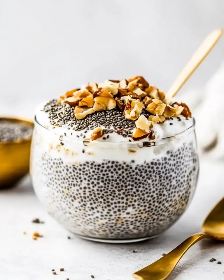 Homemade Creamy Keto Chia Pudding photo