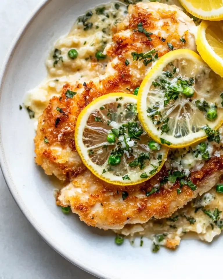 Homemade Creamy Lemon Chicken Piccata photo
