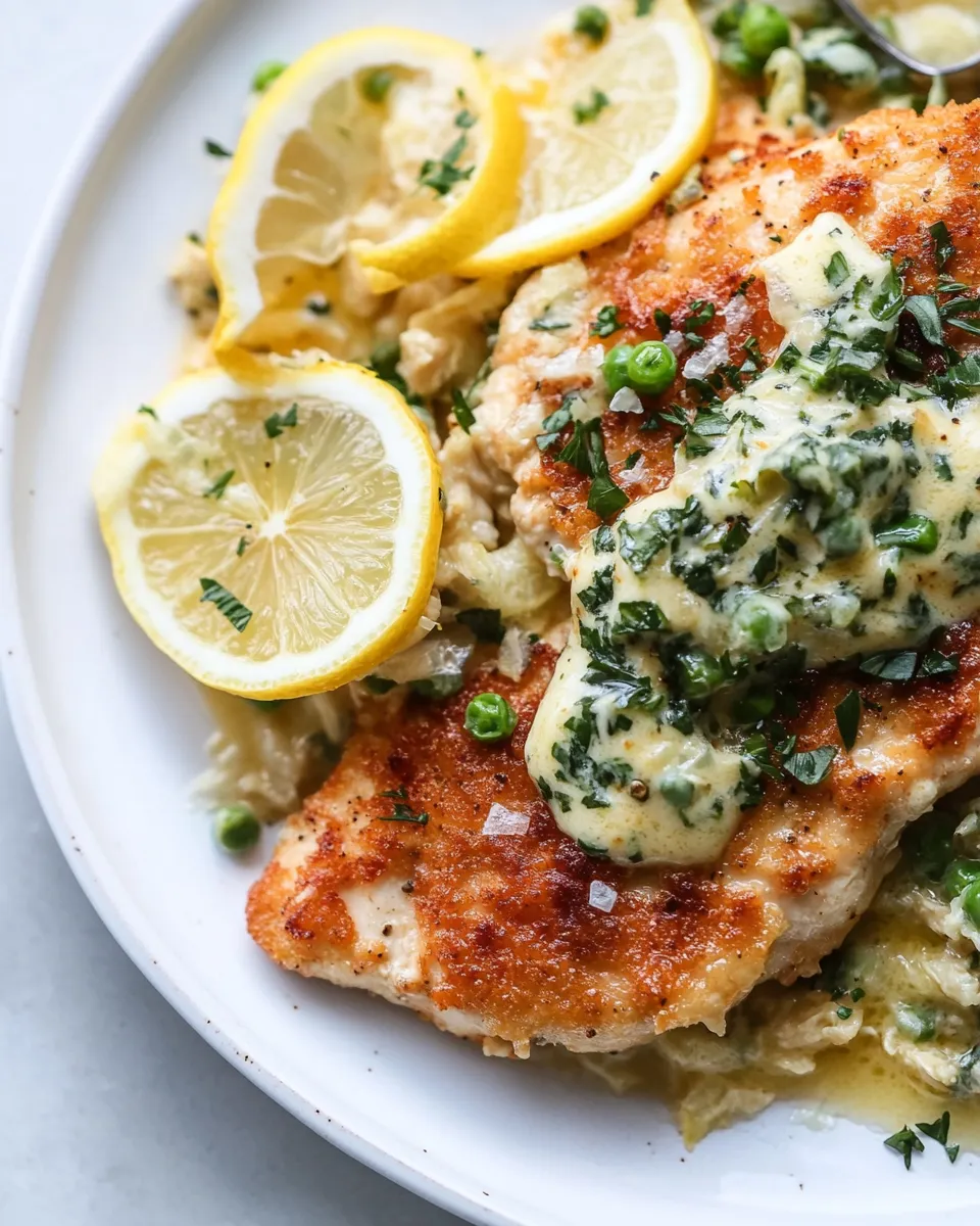 Easy Creamy Lemon Chicken Piccata recipe photo