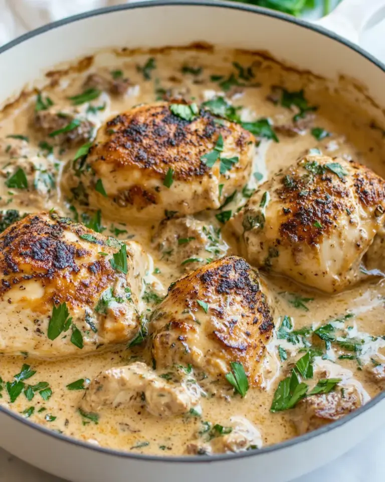 Homemade Creamy Tuscan Chicken Recipe photo