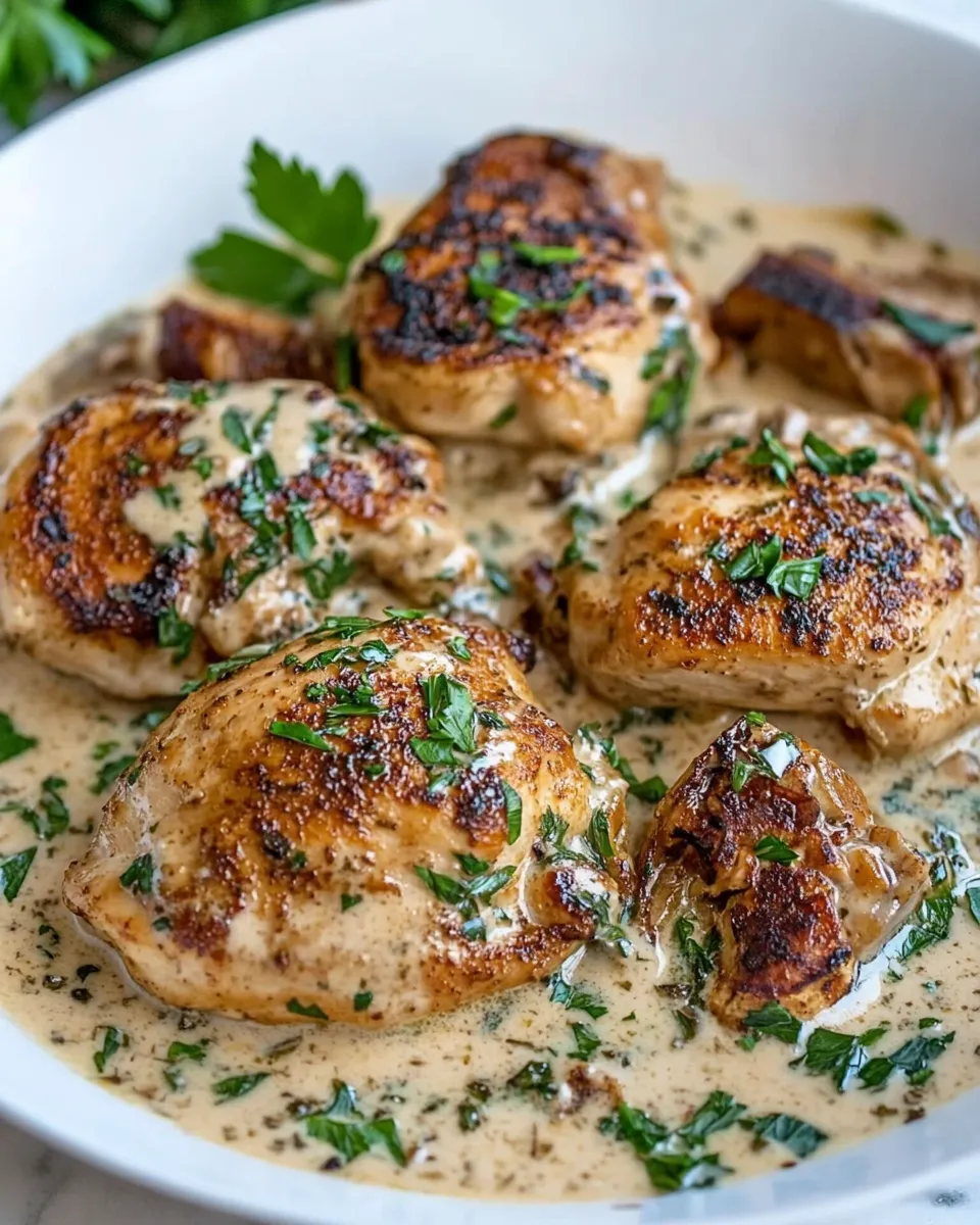 Classic Creamy Tuscan Chicken Recipe image