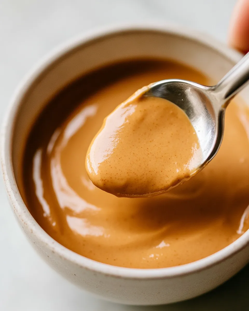 Easy Creamy Vegan Peanut Sauce (8 Ingredients) dish photo