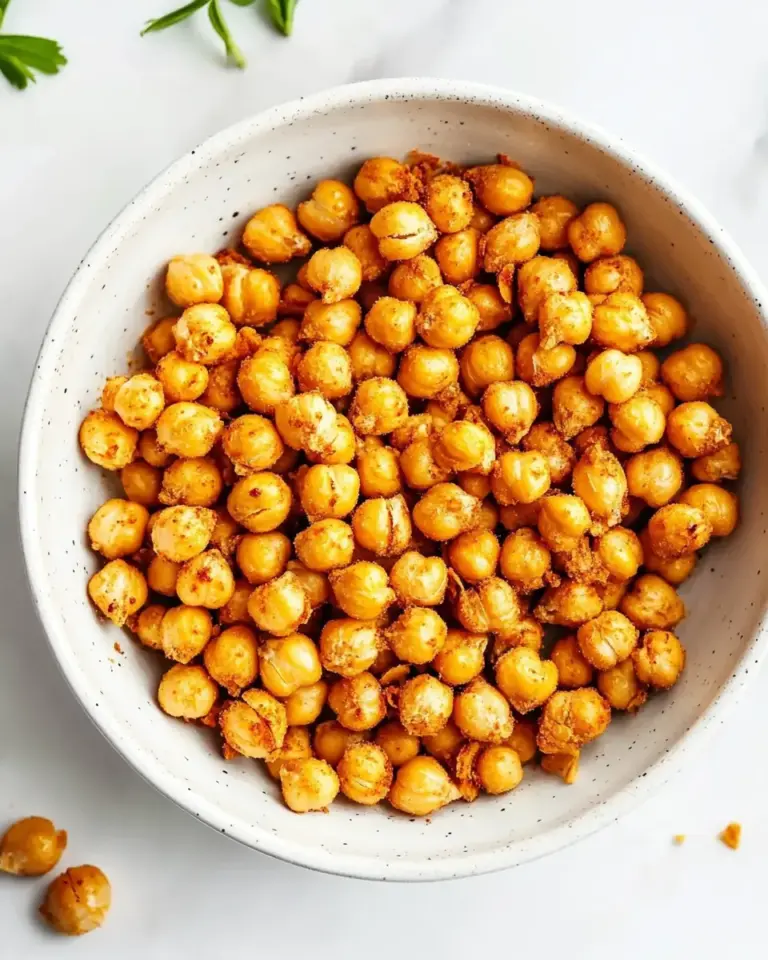 Easy Crispy Air Fryer Chickpeas (3 Ways!) recipe photo