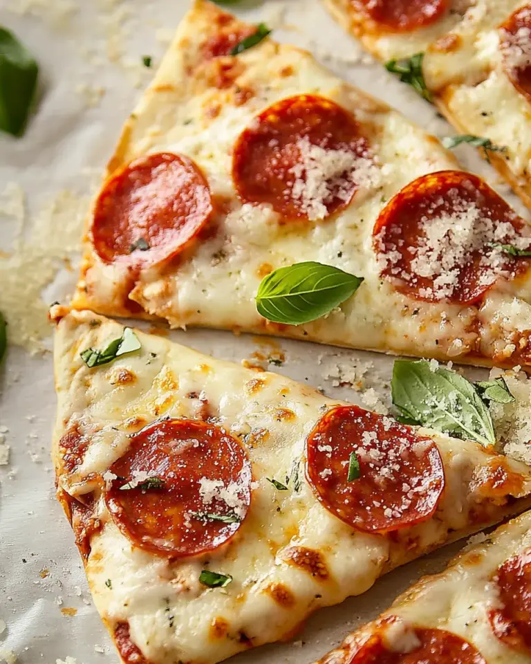 Easy Crispy Baked Pizza Chicken Quesadillas. recipe image