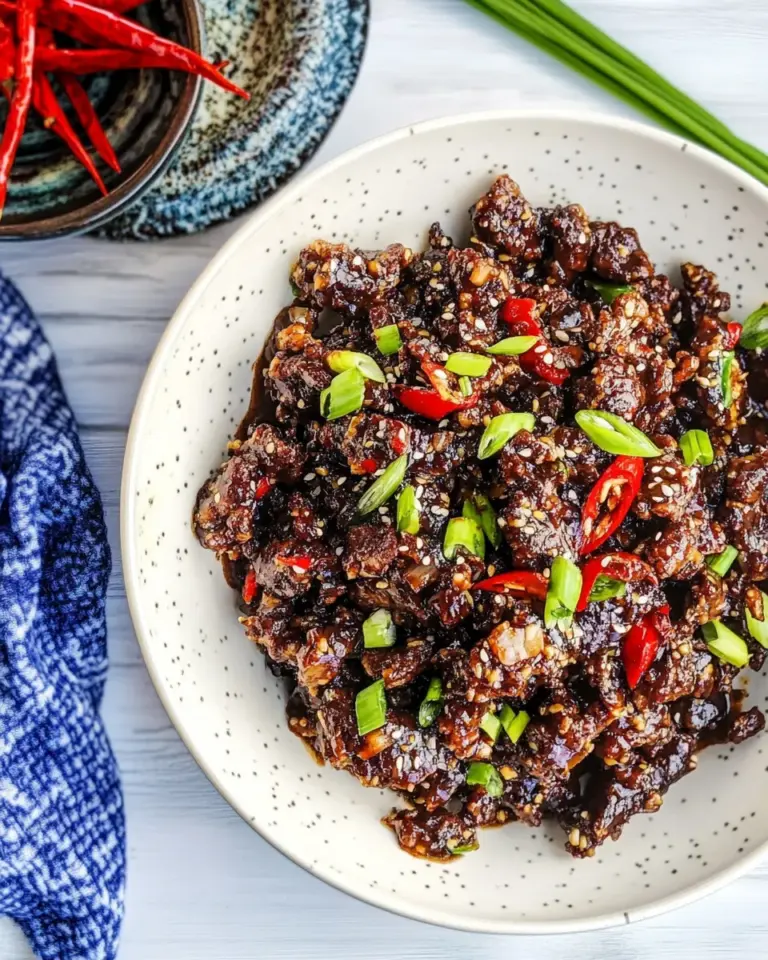 Homemade Crispy Chili Beef photo