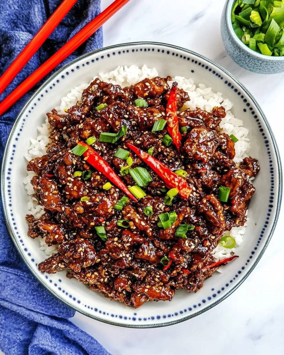 Easy Crispy Chili Beef recipe photo