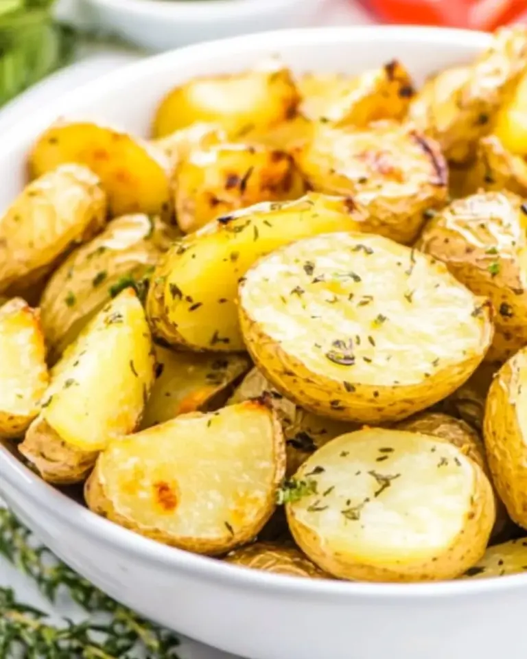 Homemade Crispy Oven Roasted Baby Potatoes photo