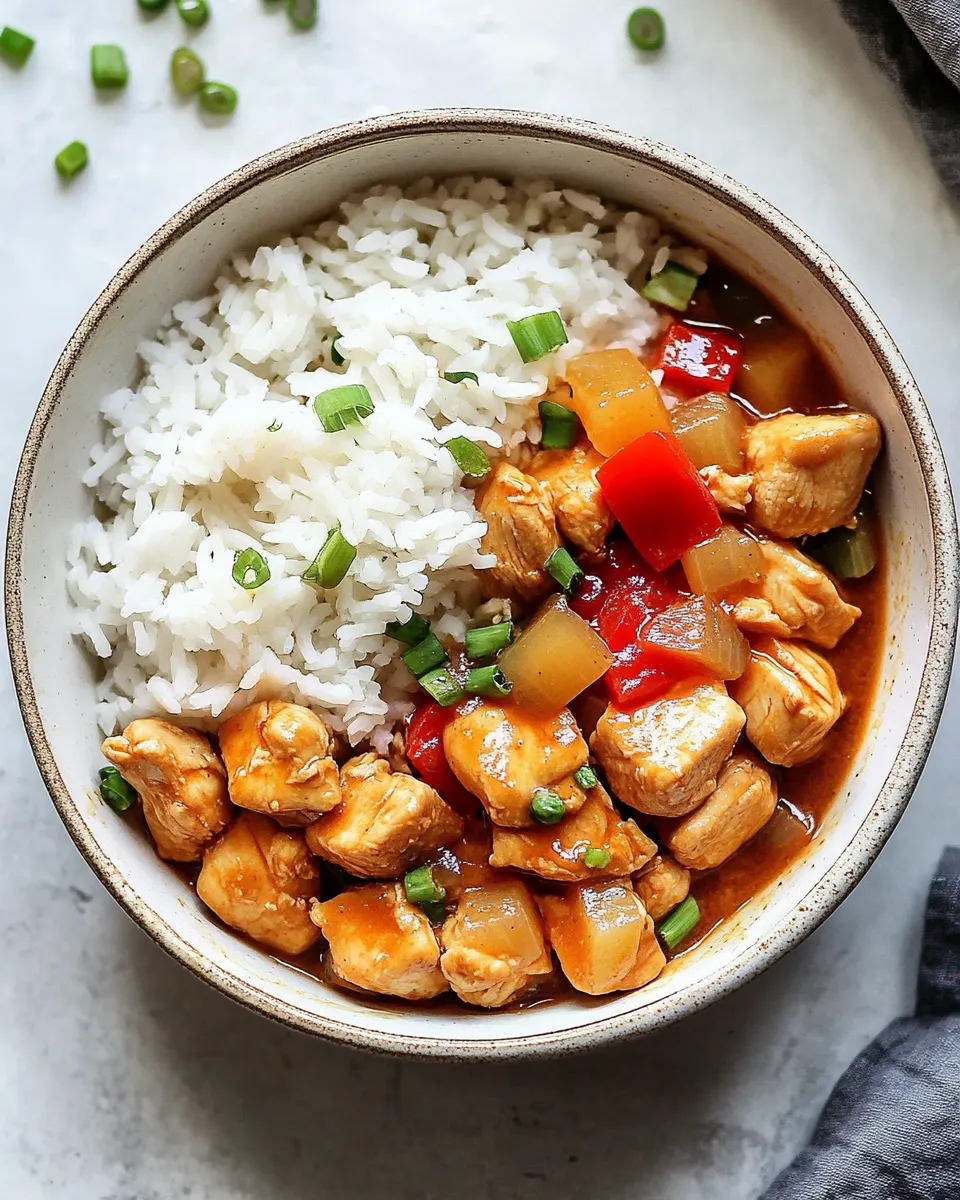 Delicious Crockpot Hawaiian Chicken image