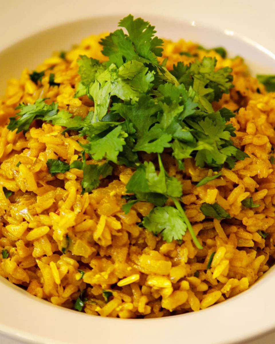 Homemade Curried Rice and Red Lentils photo