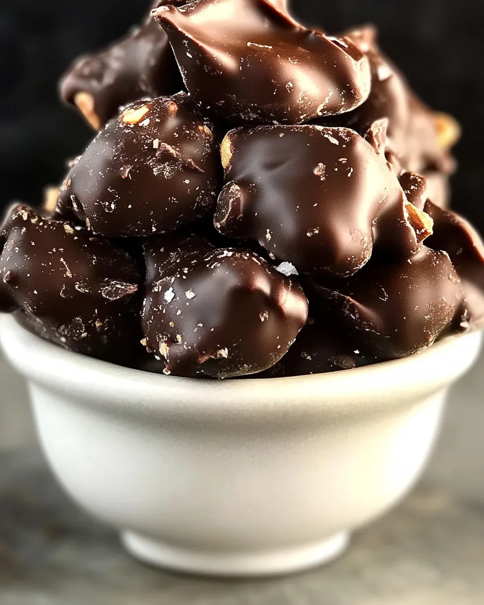 Classic Dark Chocolate Nut Clusters image