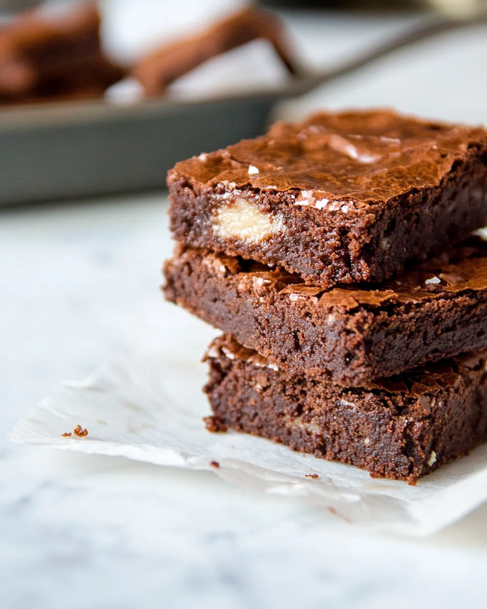 Classic Dave and Kates Chocolate Brownies image