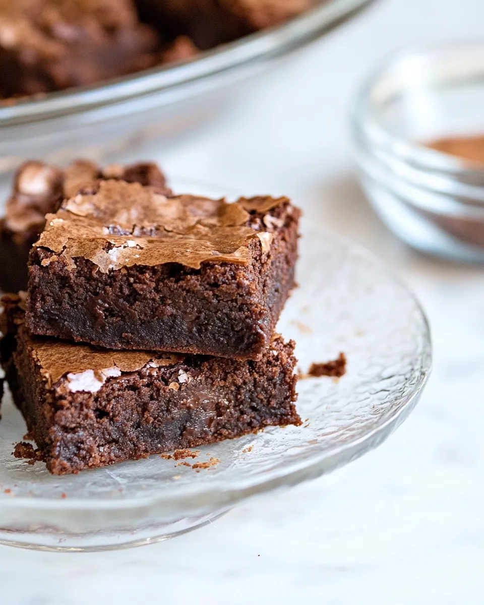 Easy Dave and Kates Chocolate Brownies recipe photo