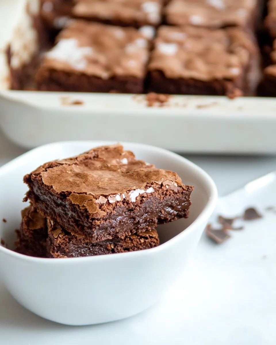 Delicious Dave and Kates Chocolate Brownies shot