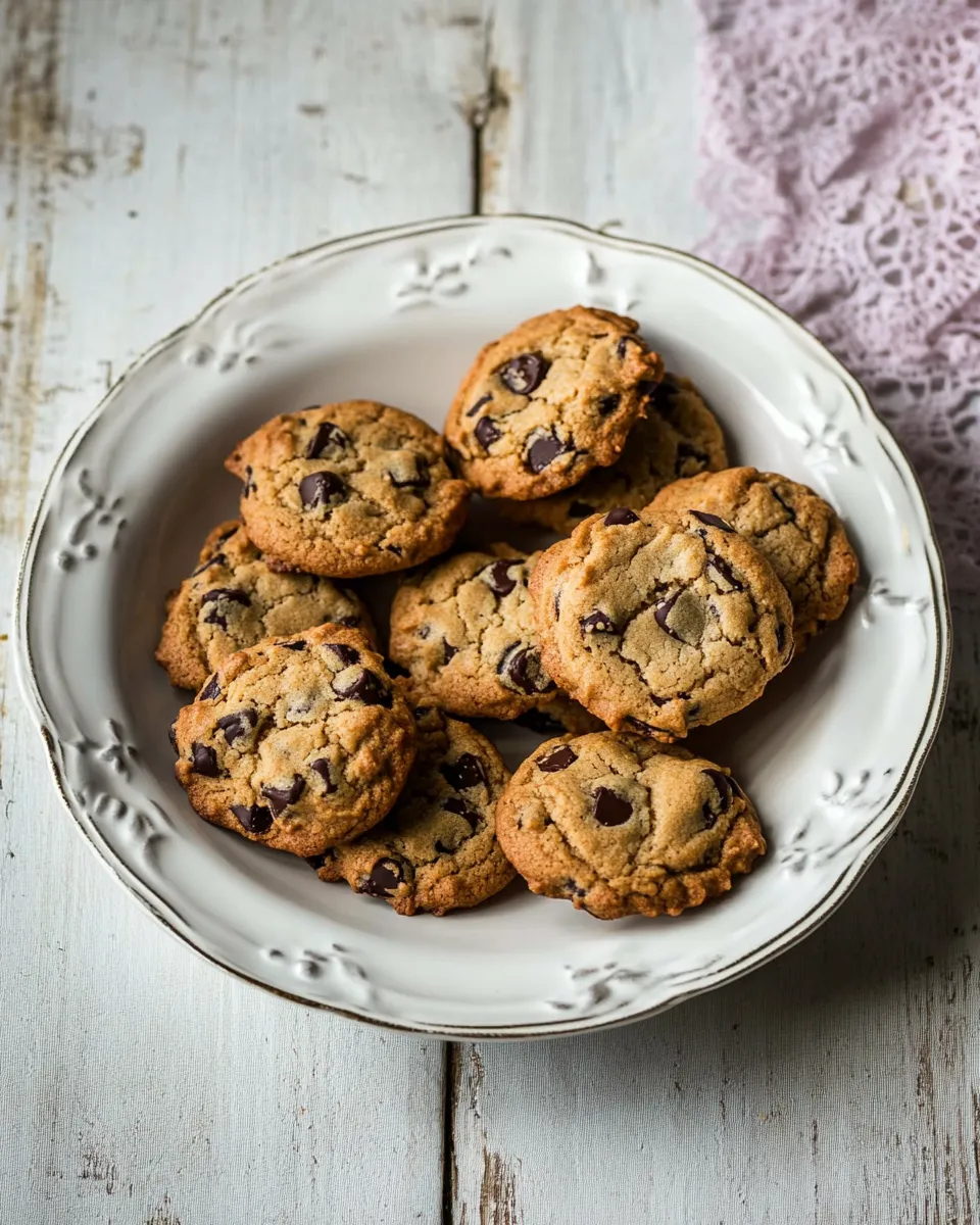 Classic Decadent espresso chocolate chip cookies image