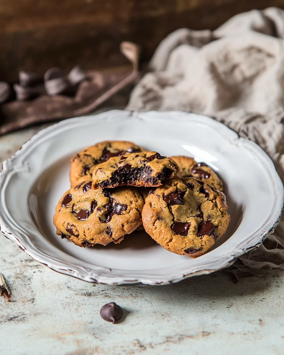 Easy Decadent espresso chocolate chip cookies recipe photo